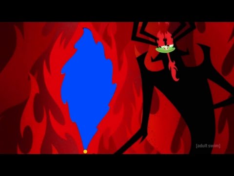 Samurai jack blue screen and green screens