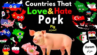 Countries That Love/Hate Pork