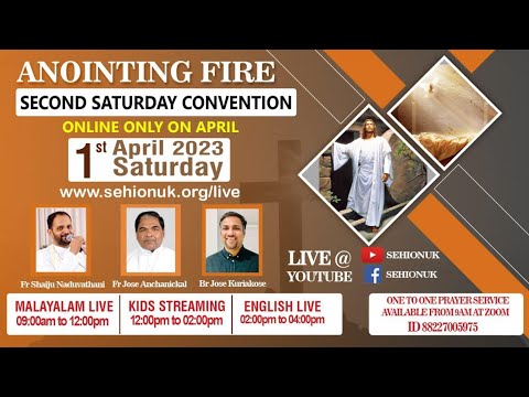 Abhishekagni Second Saturday Catholic Convention UK  | 1st April 2023