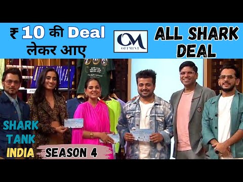 Shark Tank India Season 4 All Shark Deal || ₹ 10 की Deal लेकर आए || Offmint Shark Tank || Episode 28