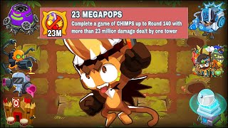 MOAB Domination - 23 Megapops Round 140 Guide