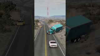 Realistic Highway Car Crashes #161