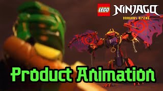 Lego Ninjago 71832 Product Animation Thunderfang Dragon of Chaos - 720P