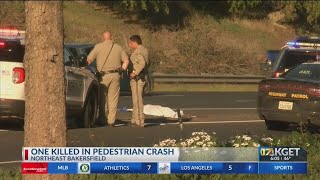 Pedestrian struck and killed in crash along Hwy 178