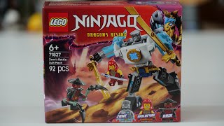 LEGO Ninjago 71827 Zane's Battle Suit Mech - LEGO Speed Build Review