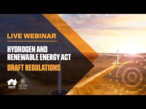 Hydrogen and Renewable Energy Act - Draft Regulations LIVE Webinar