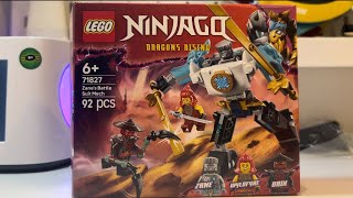 Обзор на Lego Ninjago [71827] мех зейна лучший набор за свою цену???