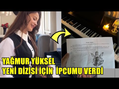 YAĞMUR YÜKSEL YENİ DİZİSİ İÇİN İPUCUMU VERDİ OLABİLİRMİ ?