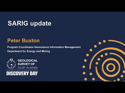 SARIG update at Discovery Day 2023