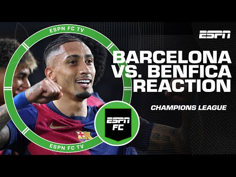 Raphinha and Lamine Yamal shine as Barcelona advances past Benfica | ESPN FC