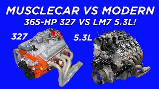 CHEAP, JUNKYARD TRUCK 5.3L VS 365-HP 327-WHICH ONE MAKES MORE POWER? WHAT HAPPENS IF WE MODIFY THEM?