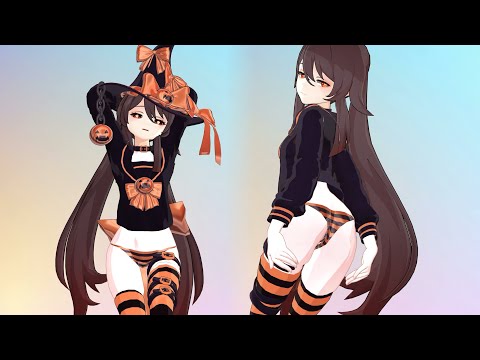 [ Genshin Impact mmd / 原神MMD - Hold up ]  Hu Tao  胡桃