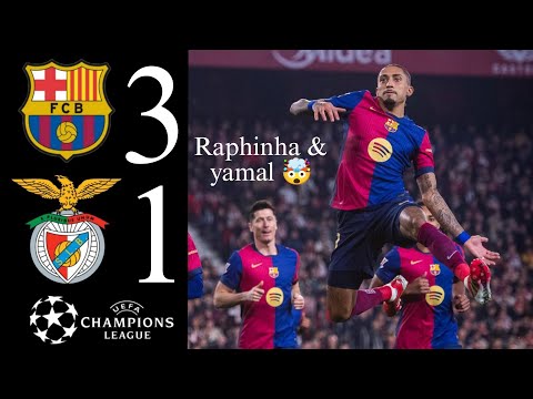 🔴 Benfica vs Barcelona 1-3 | Highlights | UEFA Champions League Round of 16