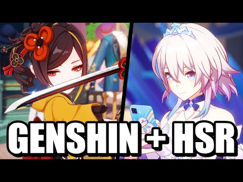 Continuing Building Chiori + March 7th LIVE! (Genshin Impact & Honkai Star Rail)