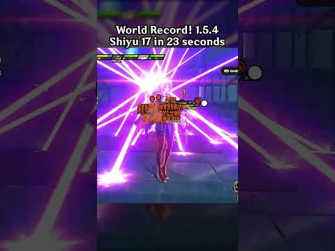 WORLD RECORD! 1.5.4 SHIYU 17 IN 23 SECONDS