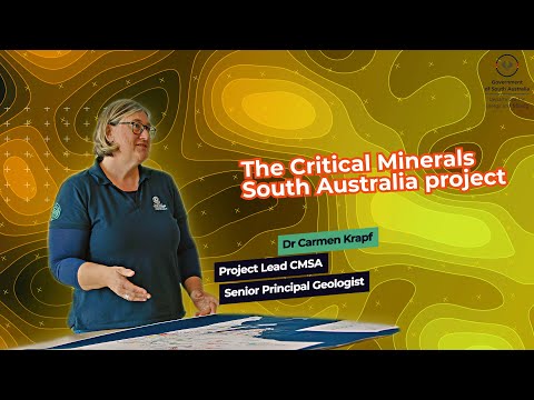 Critical Minerals SA project - Introduction to the project