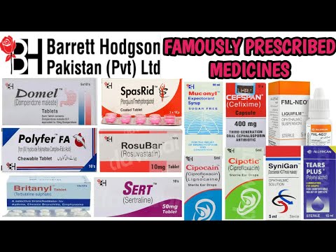 Barrett Hodgson Medicines in Pakistan | Dr Ahmed Bukhari