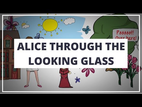 ALICE THROUGH THE LOOKING GLASS BY LEWIS CARROLL // ANIMATED BOOK SUMMARY