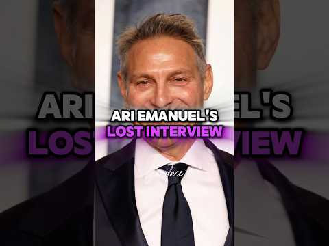 Ari Emanuel's Lost Interview...