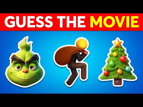 Guess The MOVIE By Emoji 🎬🎅 Movie Quiz 🍿🎄