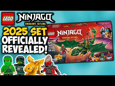 2025 Ninjago Set OFFICIALLY Revealed! Lloyd's Green Forest Dragon! + More Descriptions, Morro