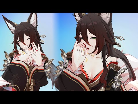 [Honkaistarrail MMD  - 再会の誓い ] 忘歸人Fugue /停雲Tingyun/崩壞星穹鐵道 mmd