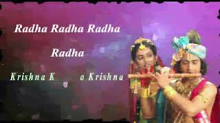 Radha krishna serial song star bharat channel...