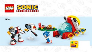 LEGO instructions - Sonic the Hedgehog - 77001 - Sonic's Campfire Clash