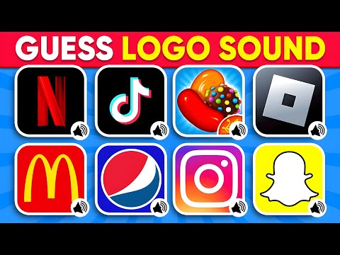 Guess The Logo Sound 🔥🔊 McDonald's, Netflix, Tiktok, Pepsi | Logo Quiz 2025