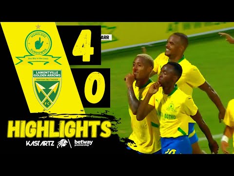 MAMELODI SUNDOWNS vs GOLDEN ARROWS ‣ ALL GOALS & HIGHLIGHTS ‣ BETWAY PSL 2024/25