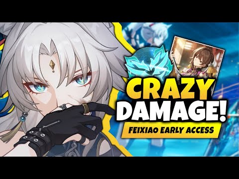 FEIXIAO IS AMAZING! Feixiao Early Access First Impressions - F2P Feixiao Showcase & Review - HSR