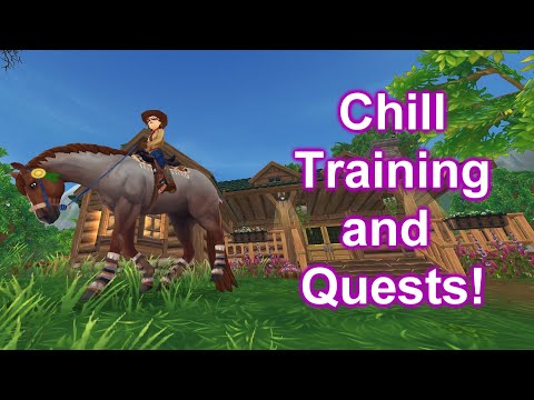 Chill Training and Quests! || Star Stable Online VLOGS!