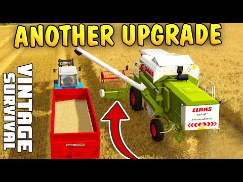 I'M SO PLEASED I UPGRADED THIS. - Vintage Survival Farming Simulator 22 | Episode 43