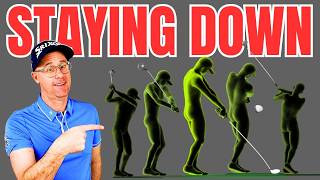 Why Amateurs Can't Stay Down In The Golf Swing - Simple Driver Lesson