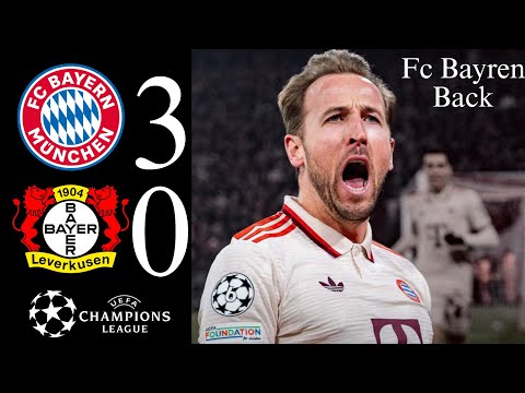 FC Bayern munich  vs Bayer Leverkusen 3-0 | FC bayren - Leverkusen | EXTENDED HIGHLIGHTS