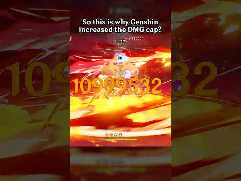 SO THIS IS WHY GENSHIN INCREASED THE DAMAGE CAP?