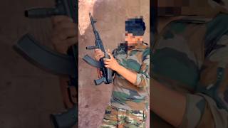 Made in India AK-203 by Indo-Russian Rifles Private Limited (IRRPL) of Indian Army