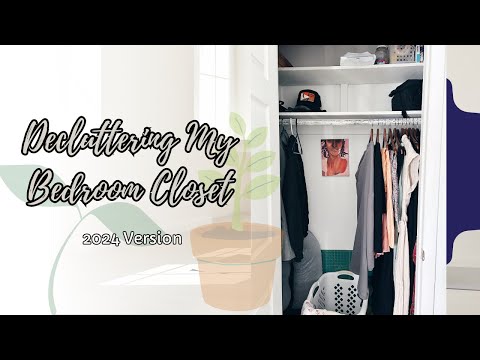 A Minimalist Declutters Her Bedroom Closet