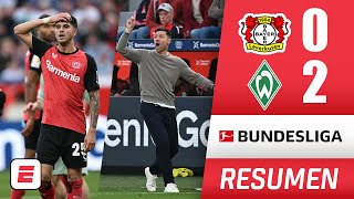 Bayer Leverkusen perdió 2-0 ante Werder Bremen y desaprovechó derrota del Bayern Munich | Bundesliga