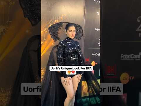 Uorfi Javed Grace The Green Carpet Of IIFA Digital Awards 2025 At Jaipur  #uorfijaved #iifa