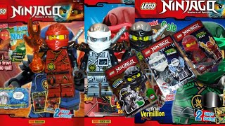 old lego ninjago magazine minifigures