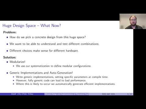 415   SoK Efficient Design and Implementation of Polynomial Hash Functions over Prime Fields   Jan G