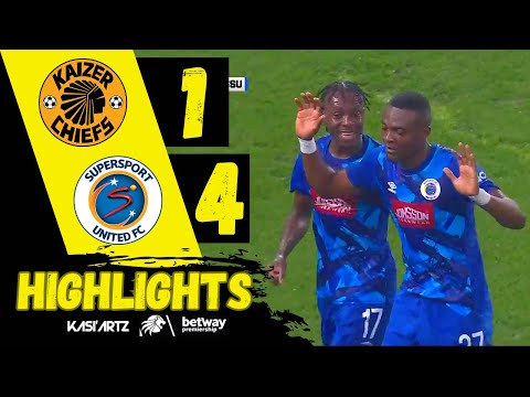 KAIZER CHIEFS vs SUPERSPORT UNITED ‣ ALL GOALS & HIGHLIGHTS ‣ BETWAY PSL 2024/25