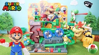 マリオのおもちゃ「大冒険ゲームDX クッパ城と7つの罠！」Super Mario GAME