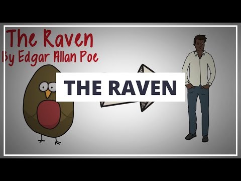 THE RAVEN BY EDGAR ALLAN POE // ANIMATED BOOK SUMMARY