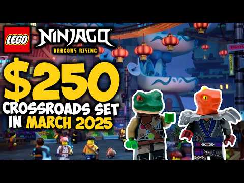 $250 Ninjago Crossroads Set in March 2025!? 🤯 New Dragons Rising Leak / Rumor!