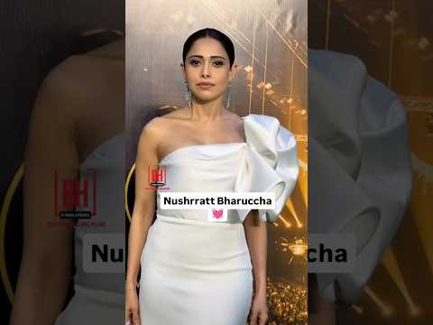 Nushrratt Bharuccha Grace Green Carpet Of IIFA Digital Awards 2025 At Jaipur 💓 #nushrrattbharuccha