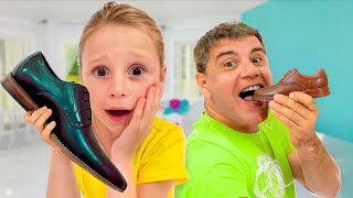 Nastya and Dad best stories for kids! Video collection for the whole family