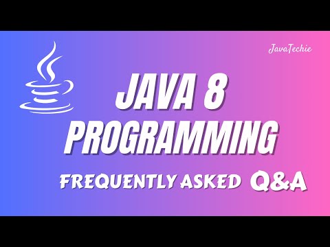 Java 8 🔥 | Programming Interview FAQs | Stream API & Functions | JavaTechie