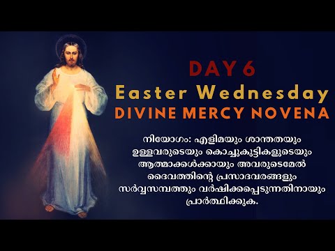 DIVINE MERCY NOVENA |  DAY 6 | കൃപയുടെ വാതിൽ തുറക്കും സമയം  | 2024 April 03